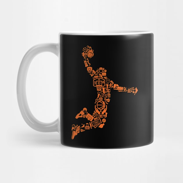 Basketball player by Teefold